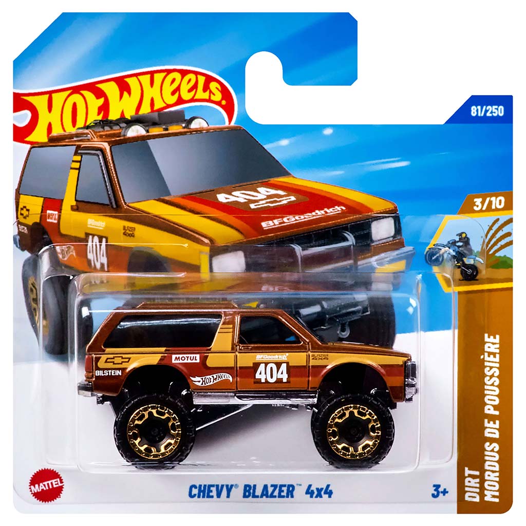 Hot Wheels: Chevy Blazer 4x4 1/64 kisautó - Mattel