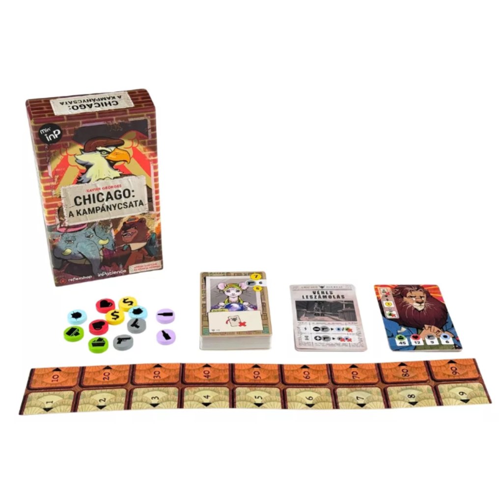 Chicago: A kampánycsata társasjáték kép 3