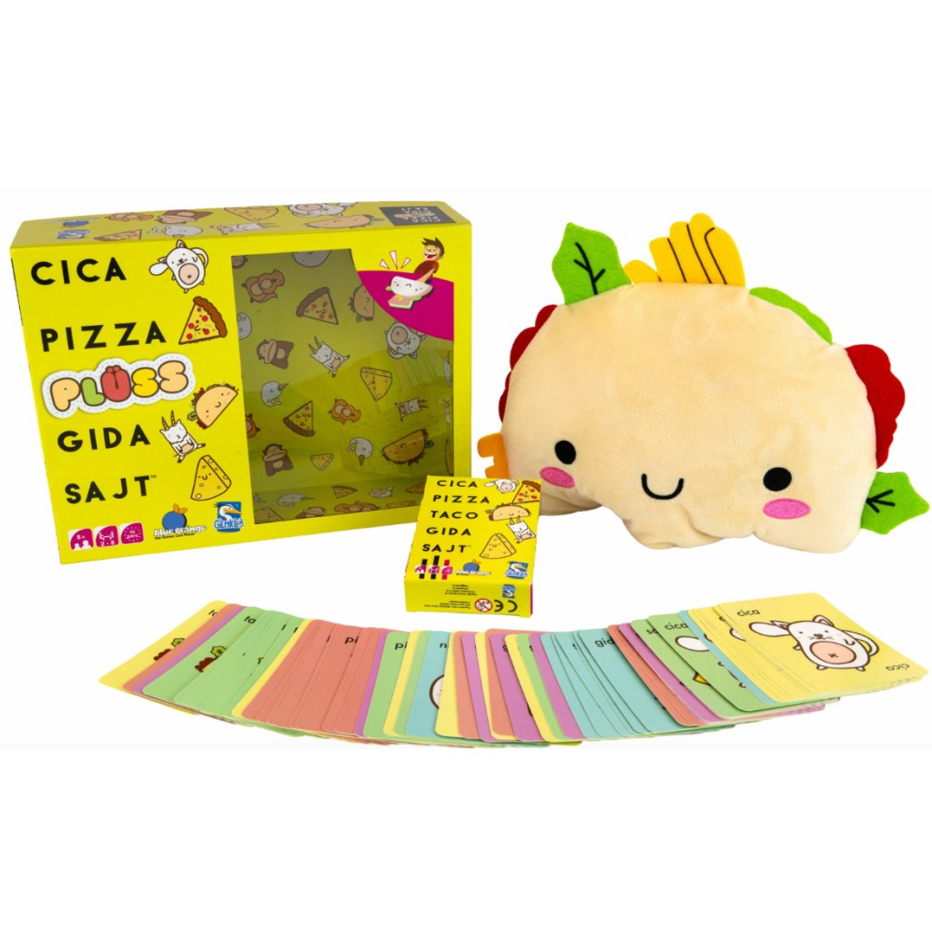 Cica, pizza, plüss, gida, sajt társasjáték kép 2