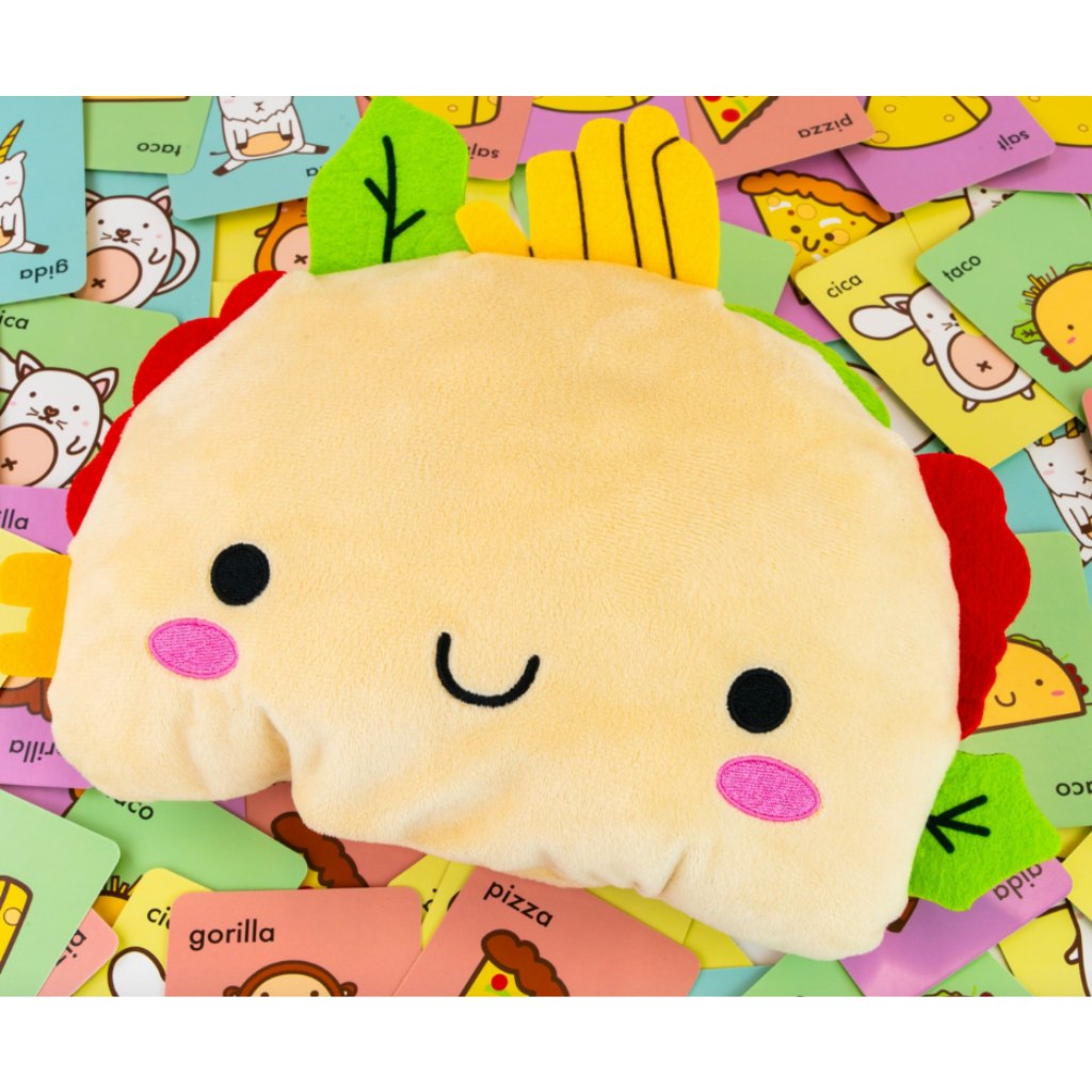 Cica, pizza, plüss, gida, sajt társasjáték kép 3