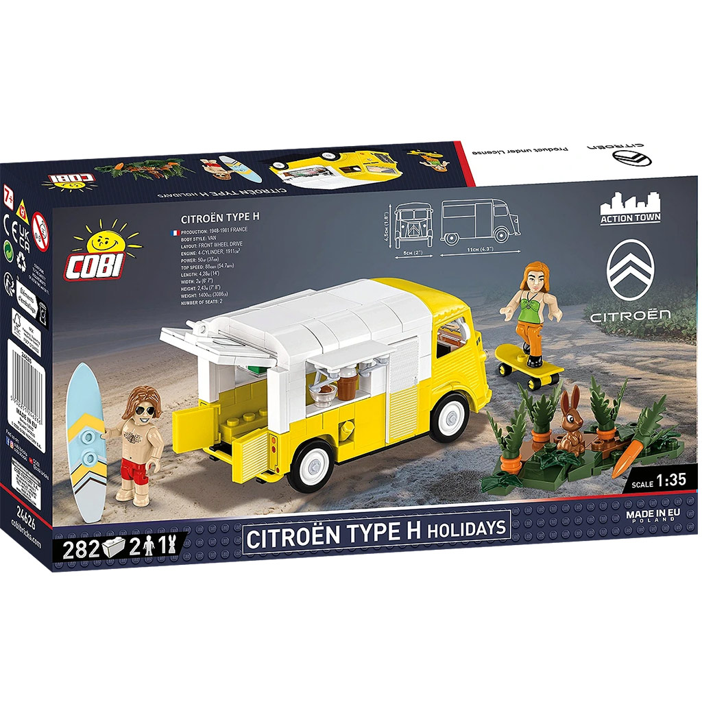 COBI: Citroën Type H Jegesbár építőjáték (24626) kép 6