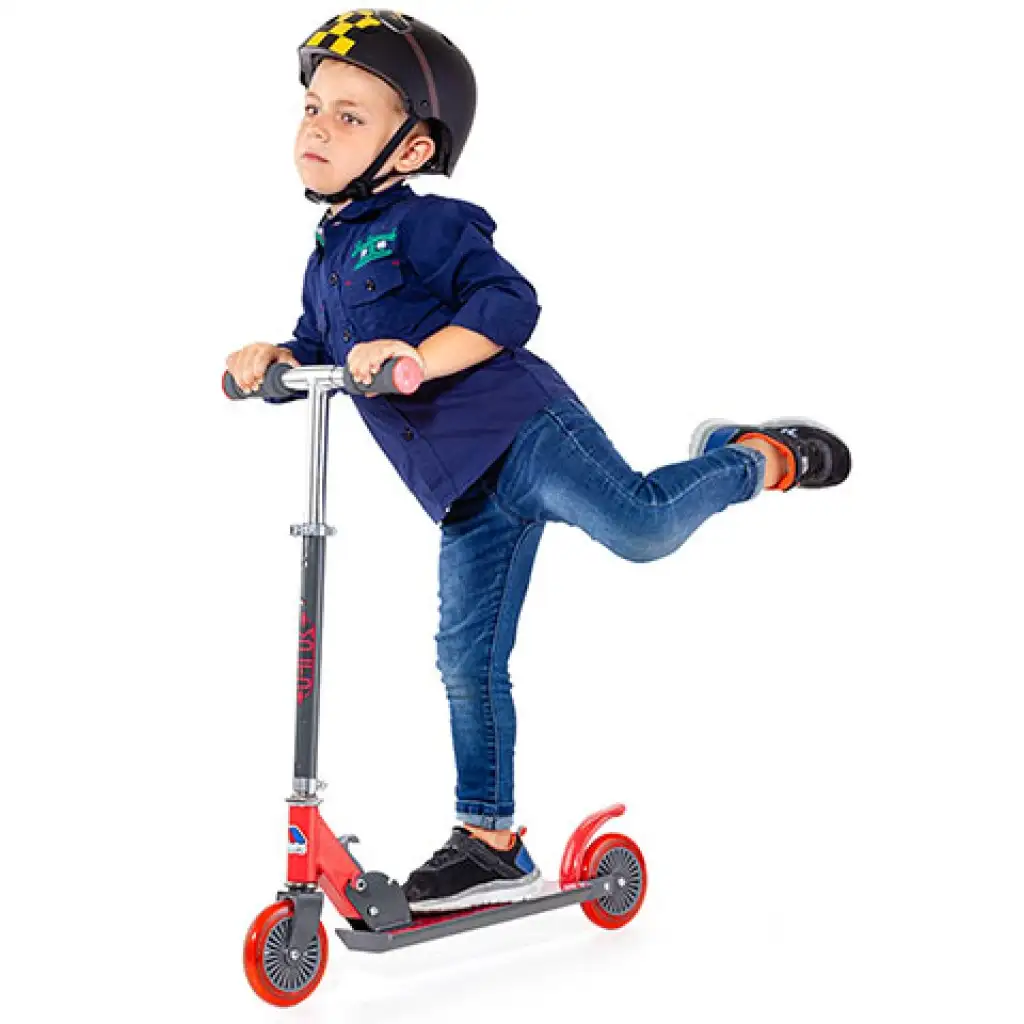 Molto: City Scooter roller piros színben kép 4