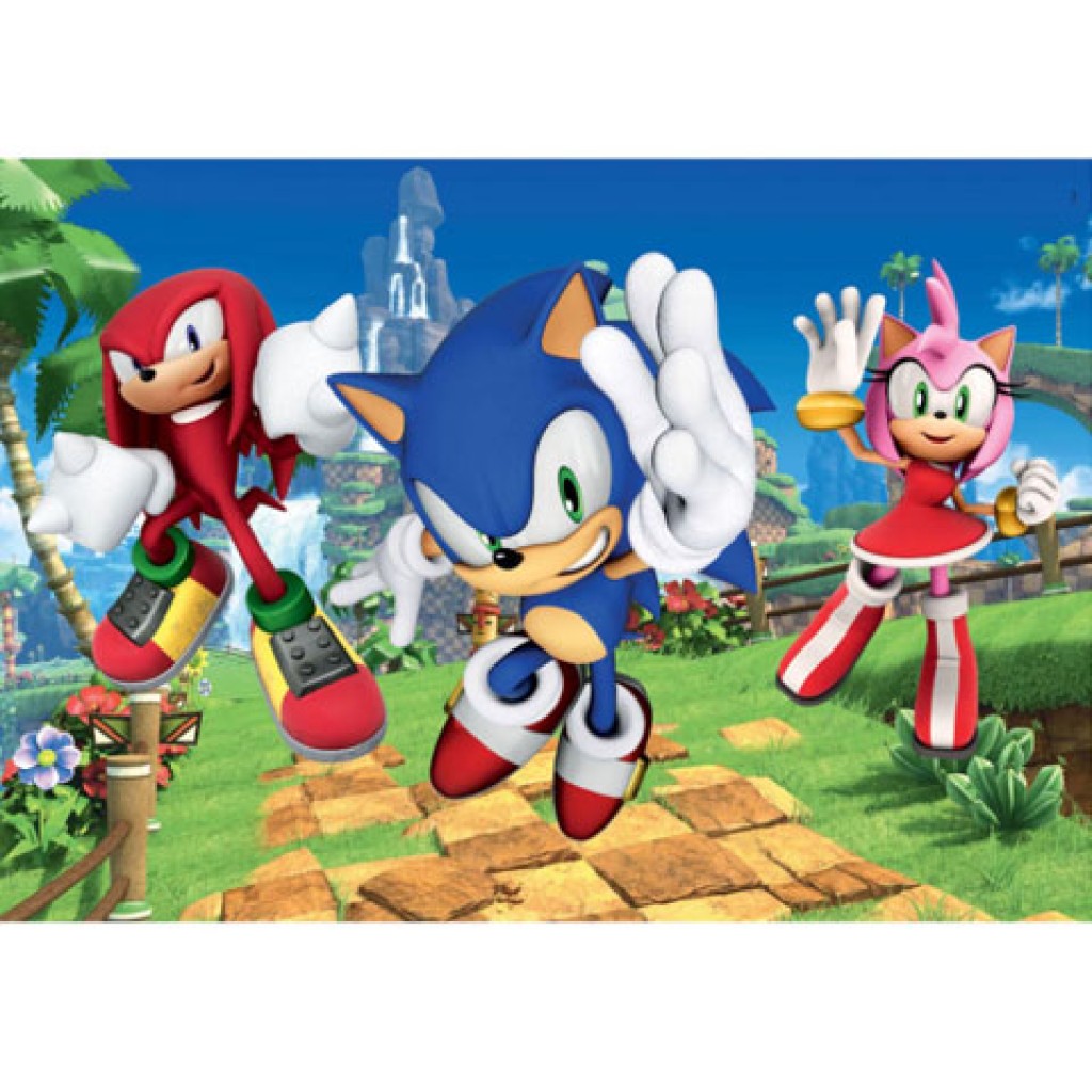 Sonic 104db-os Super Color Puzzle - Clementoni kép 2