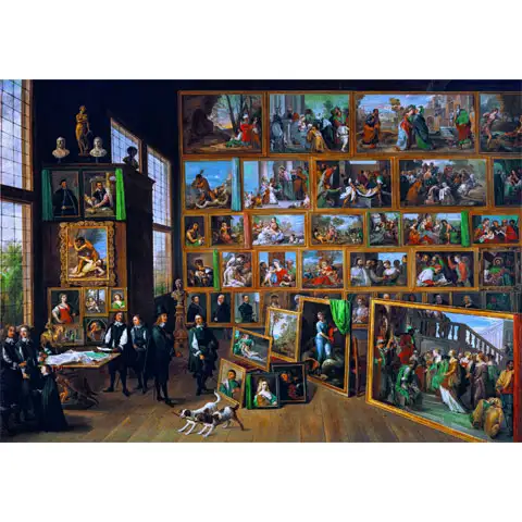 Teniers: Lipót főherceg műgyűjteménye Múzeum HQC puzzle 2000db-os - Clementoni kép 2