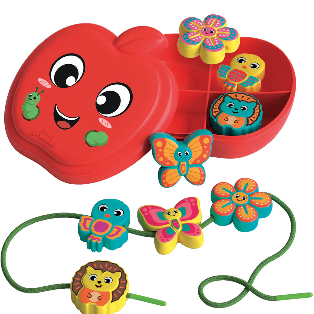 Vidám alma fűzős játék - Clementoni Baby kép 2