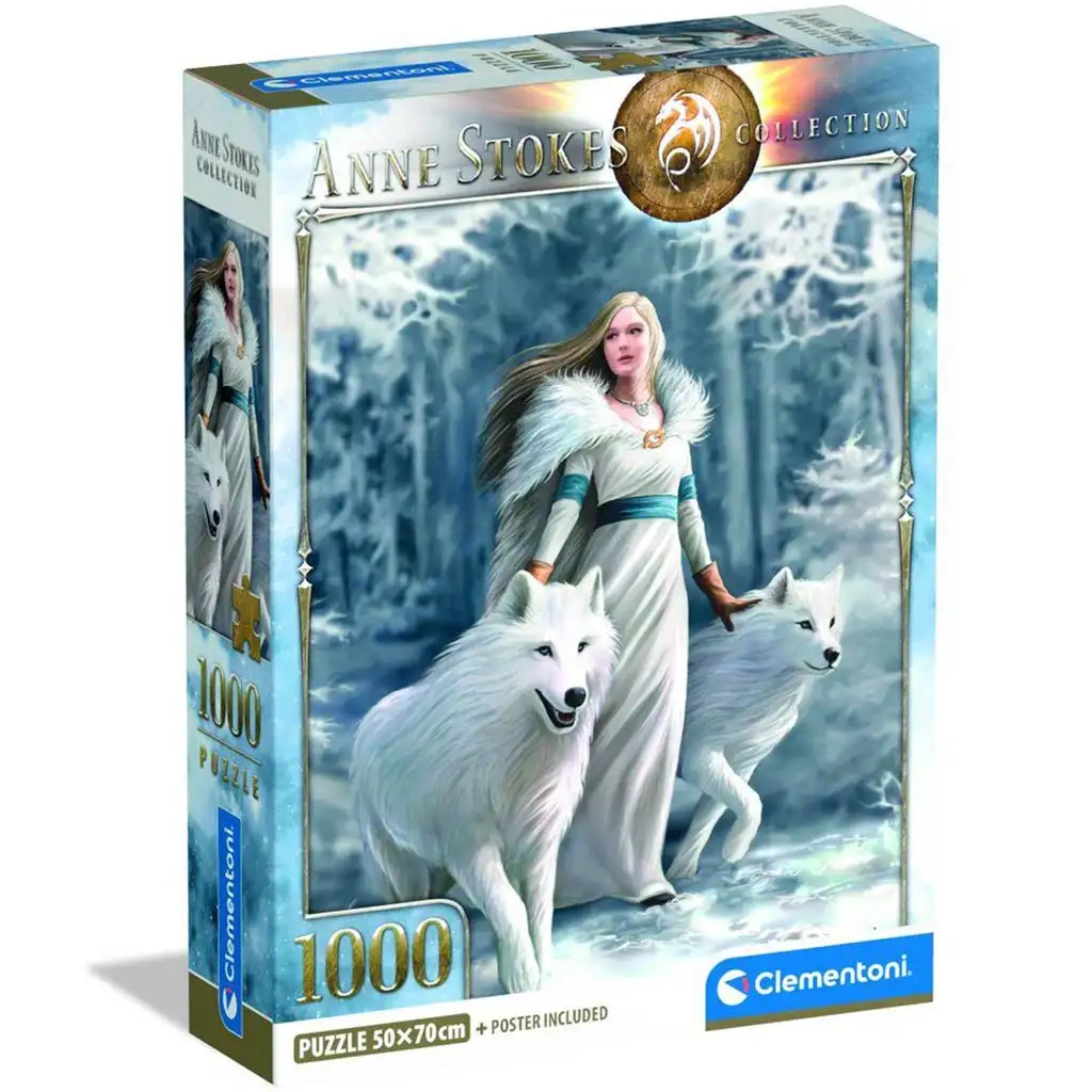 Anne Stokes – Tél őrzői 1000 darabos puzzle - Clementoni