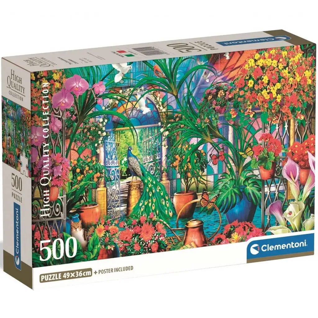 Az Üvegház Gondozói HQC 500 darabos puzzle - Clementoni