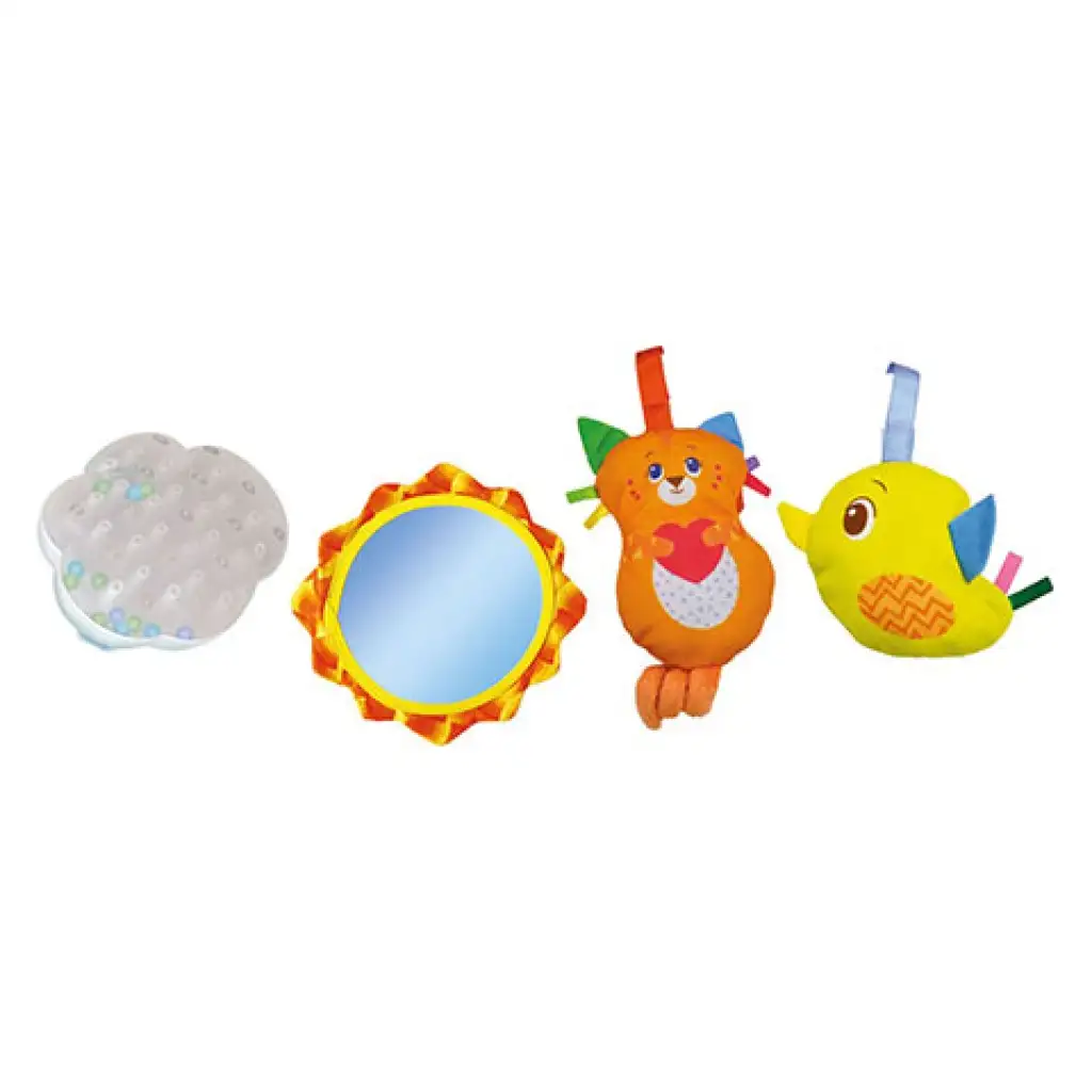 Fedezd fel! Állatos játszószőnyeg kiegészítőkkel 61x82cm - Clementoni baby kép 5