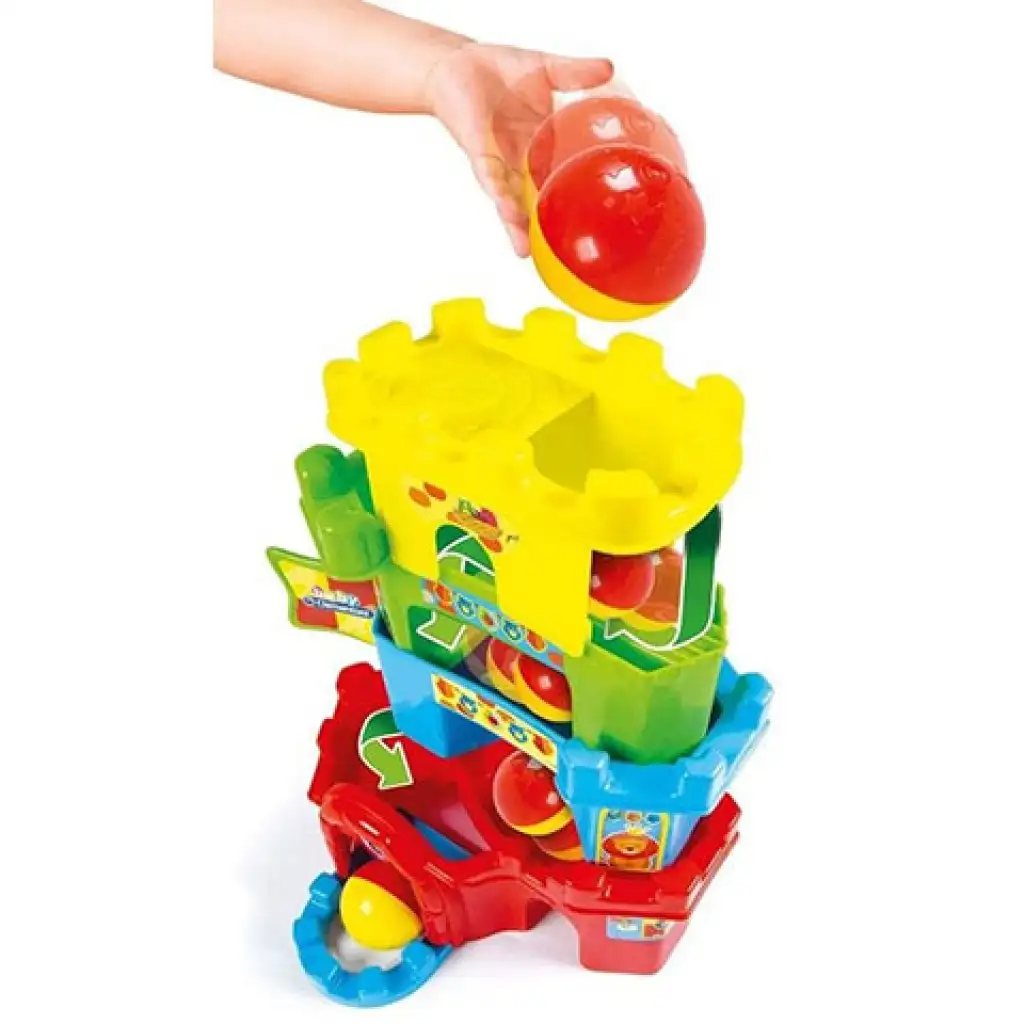 Kastély golyópálya bébijáték - Clementoni baby kép 2