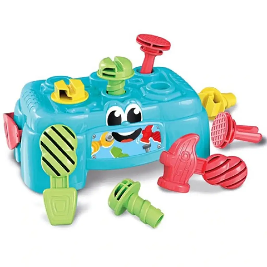 2az 1-ben munkapad és szerszámosláda szerszámokkal - Clementoni baby kép 2