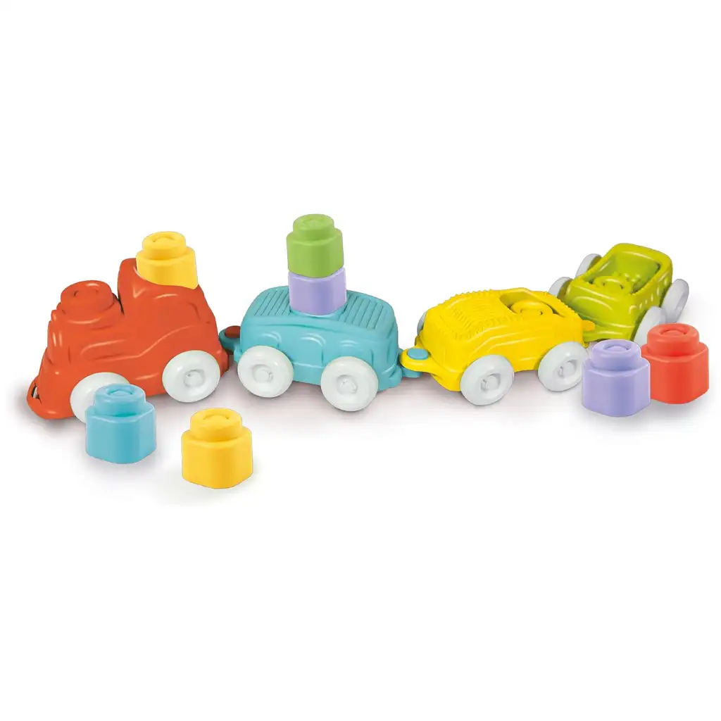 Clemmy készségfejlesztő szenzoros vonat - Clementoni kép 3