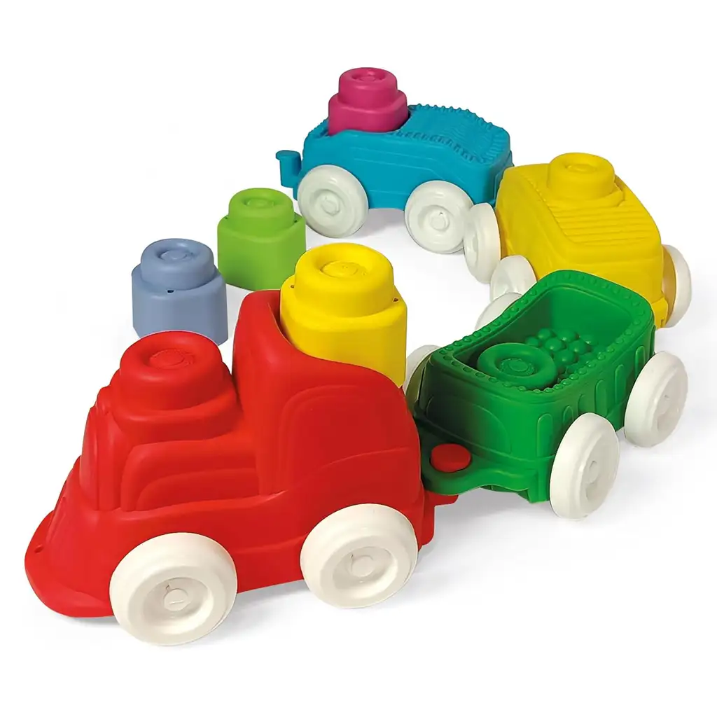 Clemmy készségfejlesztő szenzoros vonat - Clementoni kép 4