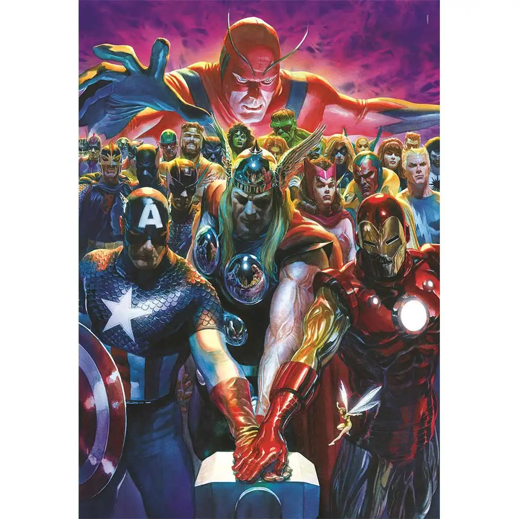 Marvel: Bosszúállók 1000db-os compact puzzle 50x70cm - Clementoni kép 2
