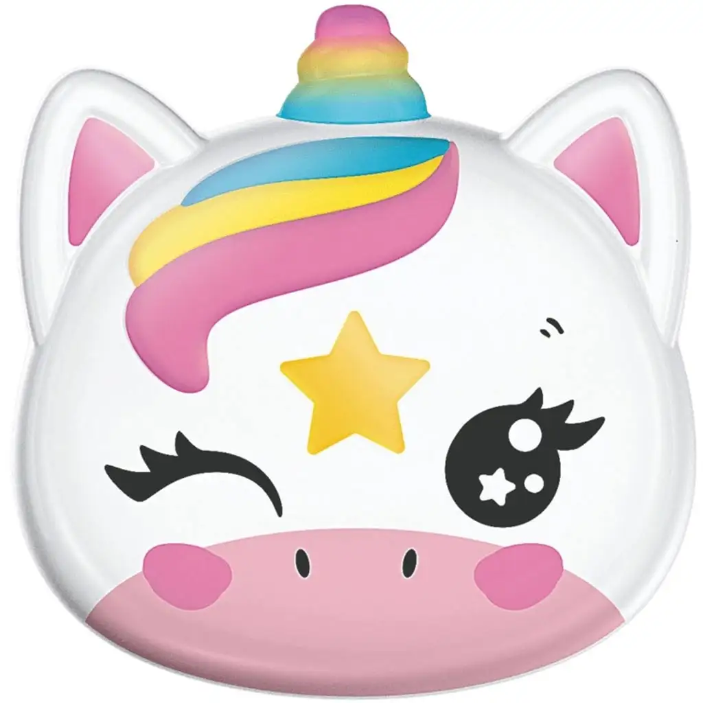 Crazy Chic: Szemhéjfesték és applikátor unikornis alakú tárolóban - Clementoni kép 2