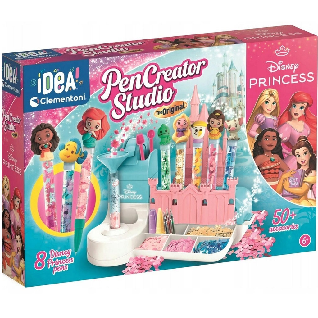 Idea! Disney Hercegnők tollkészítő stúdió kreatív játékszett - Clementoni