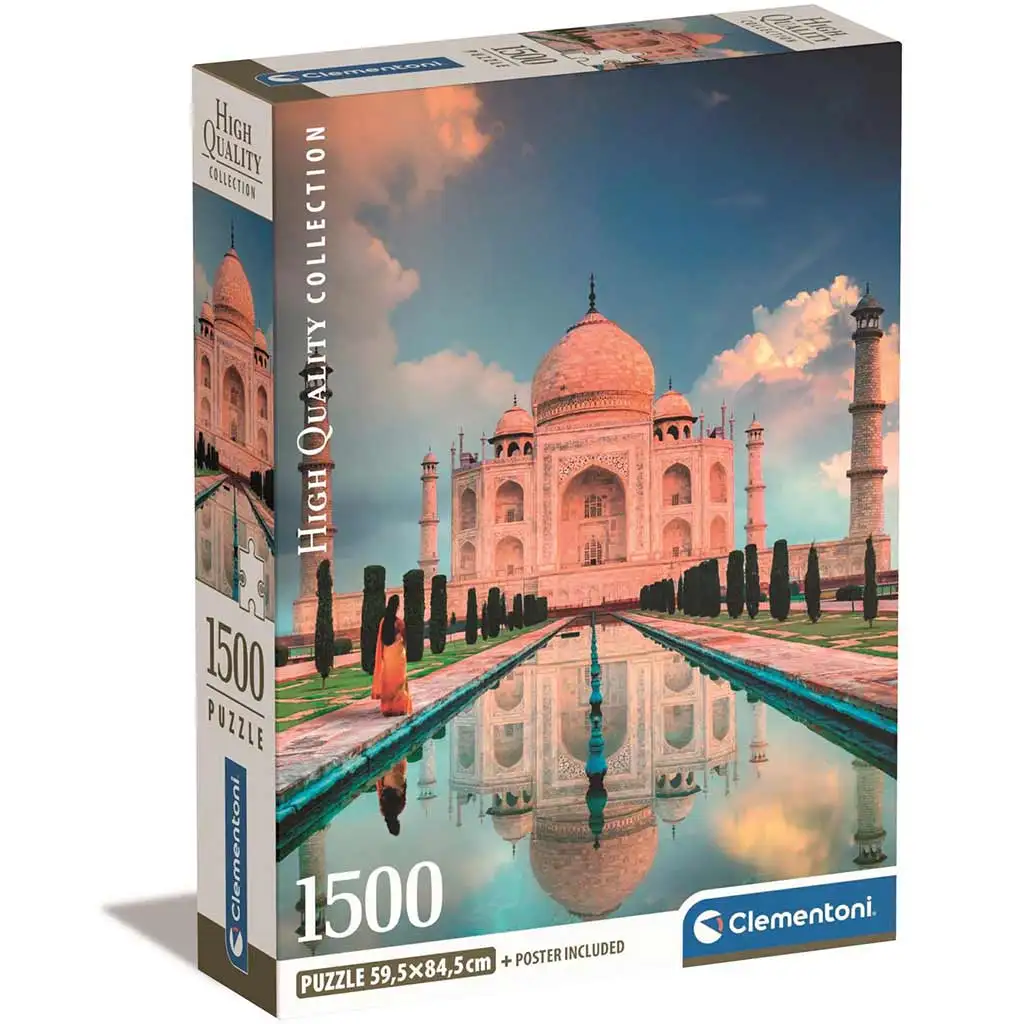 Taj Mahal 1500db-os HQC puzzle 59,5x84,5cm - Clementoni