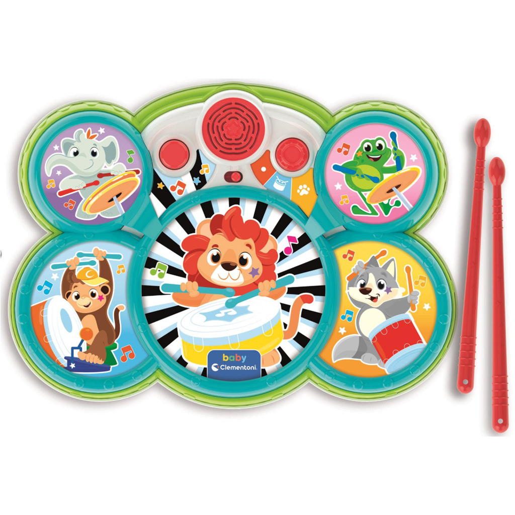 Interaktív állatos dob szett - Clementoni baby kép 2