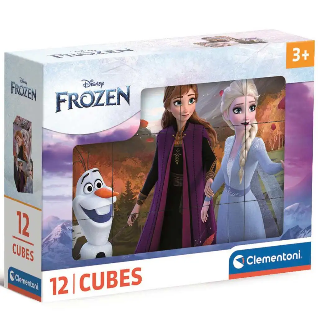 Jégvarázs: 12db-os mesekocka - Clementoni