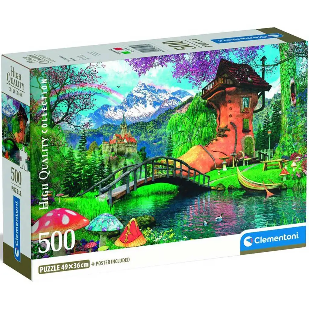 Mesebeli táj HQC 500 darabos puzzle - Clementoni
