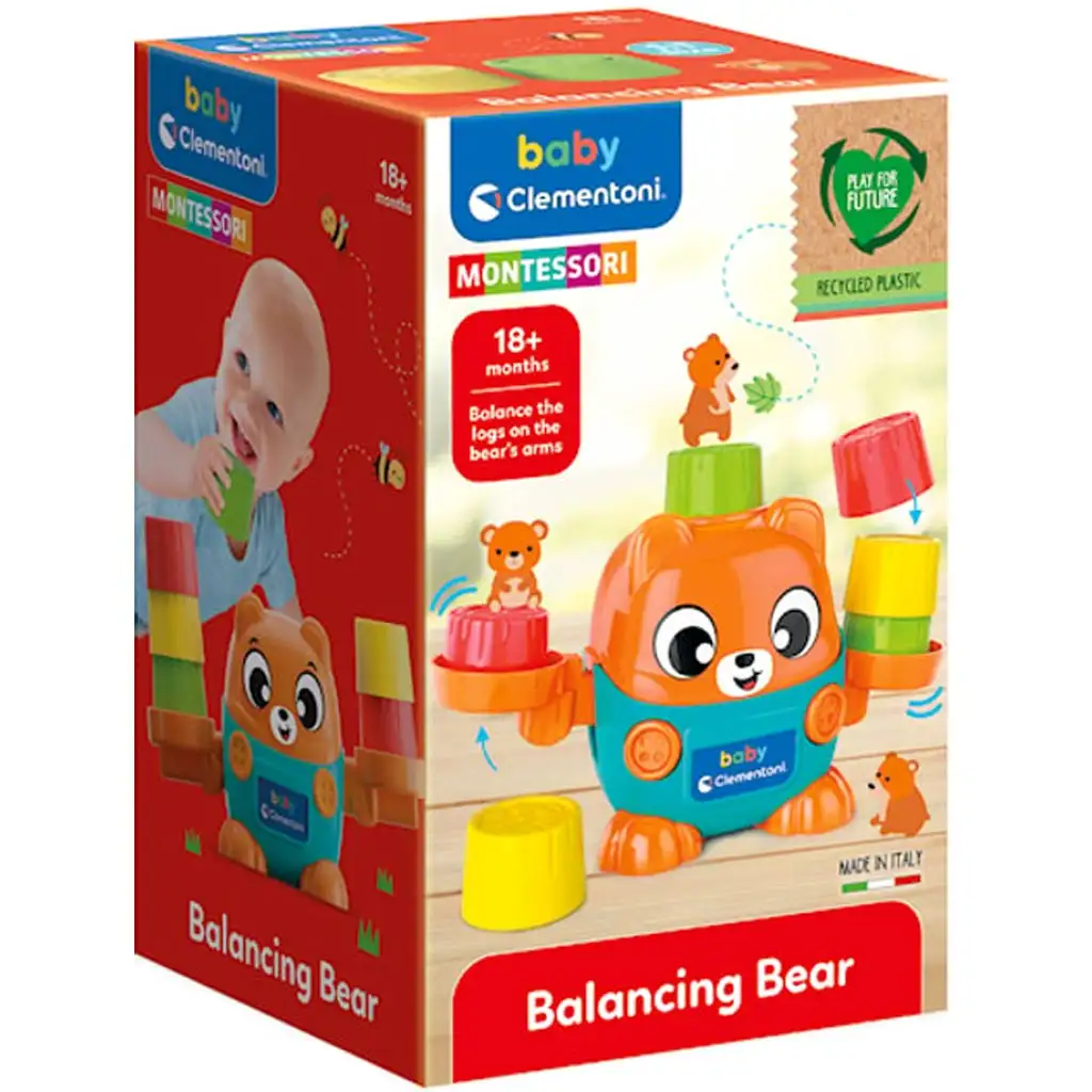 Montessori Egyensúlyozó medve - Clementoni