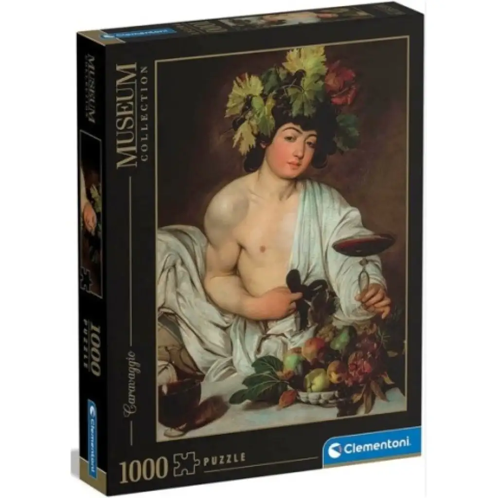 Caravaggio: Bacchus Museum Collection 1000db-os puzzle - Clementoni