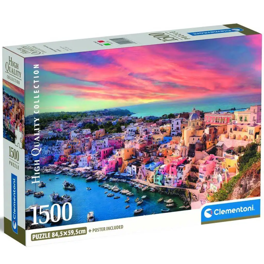 Procida sziget HQC 1500 darabos puzzle - Clementoni