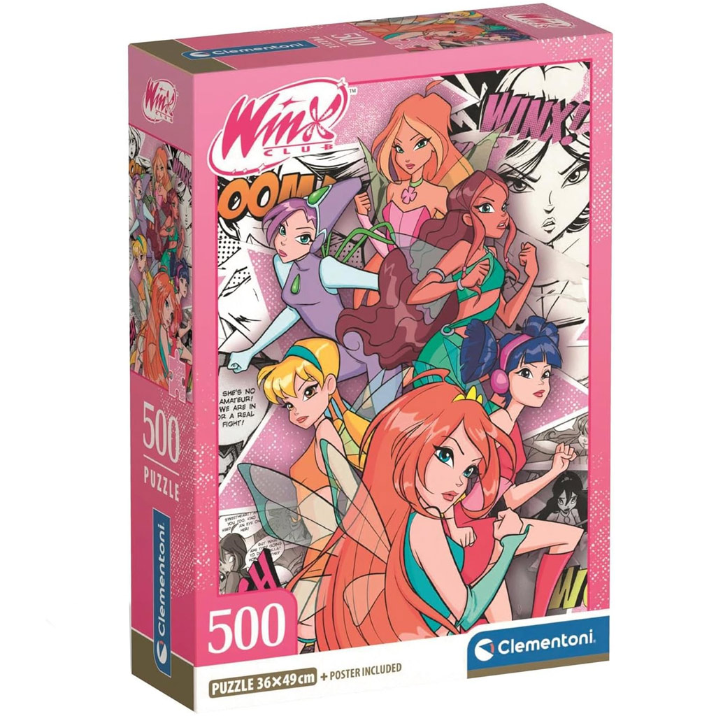 Winx club tündérei 500db-os puzzle - Clementoni