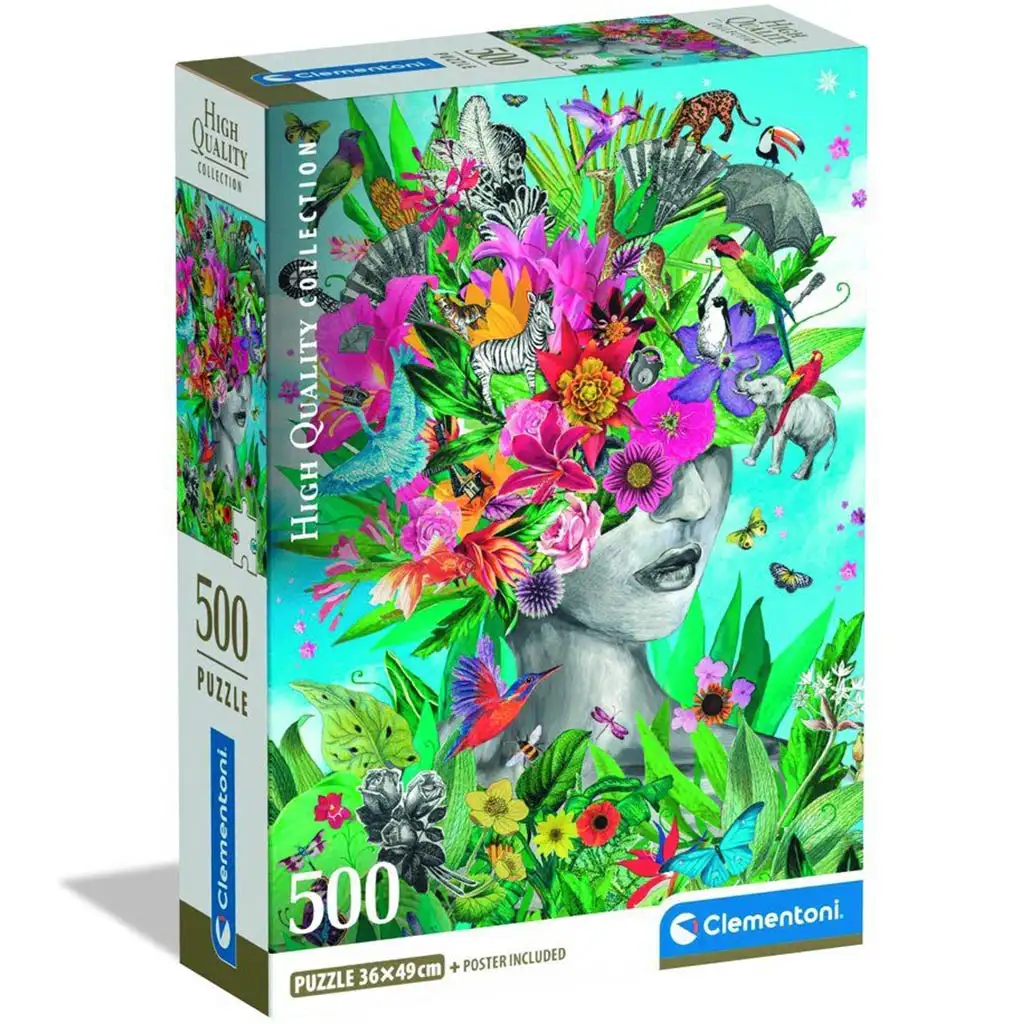 Head in the Jungle HQC 500 darabos puzzle - Clementoni