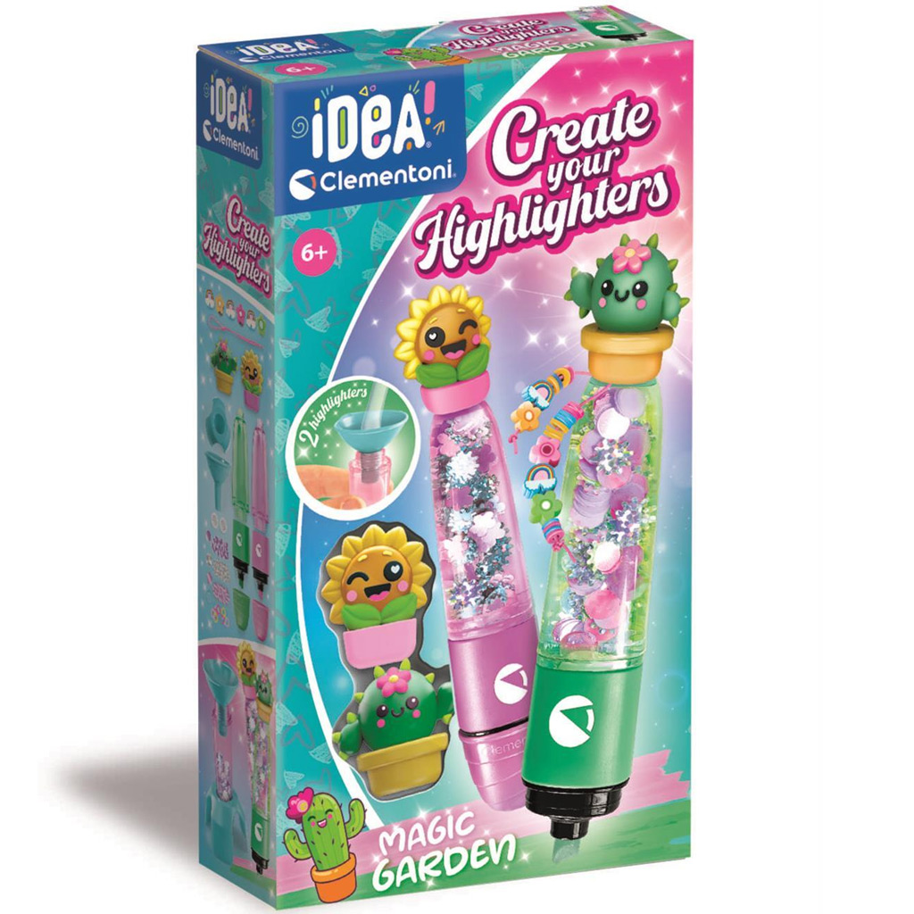 Idea! Magic garden szövegkiemelő készítő szett - Clementoni