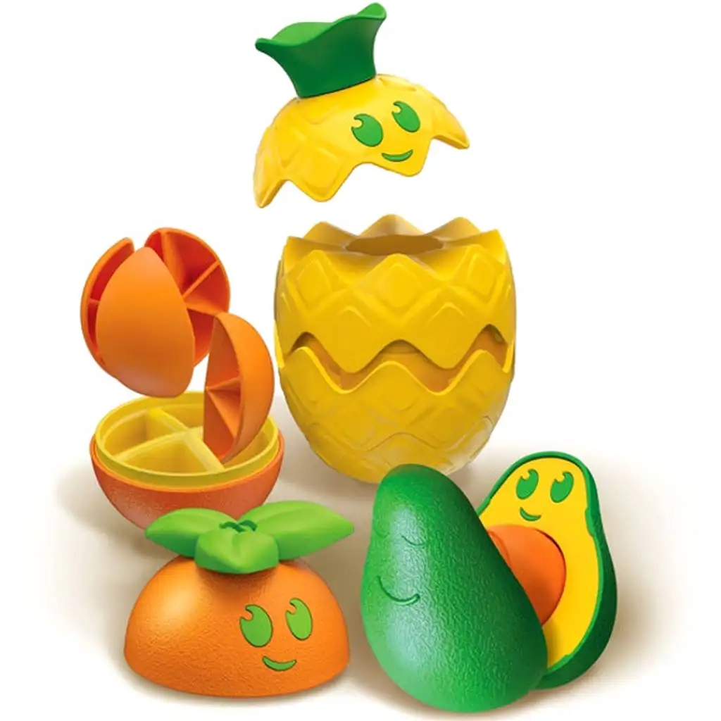 Think&Play Gyümölcs puzzle logikai játék - Clementoni kép 3