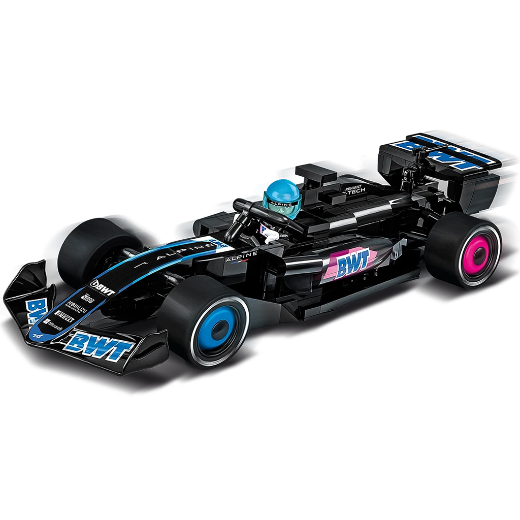 COBI: BWT Alpine F1 Team Car versenyautó építőjáték (1684) kép 2