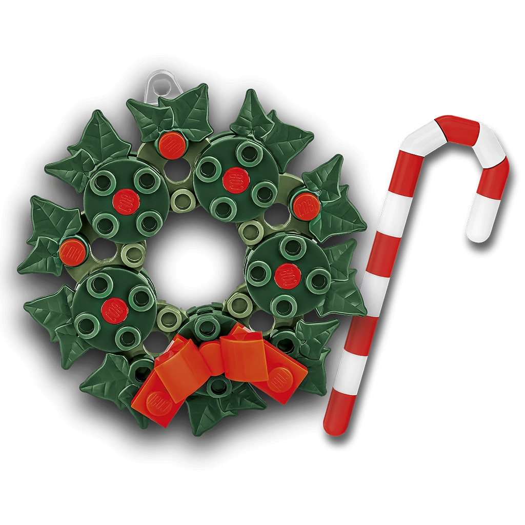 COBI: Ünnepi koszorú karácsonyfadísz építőjáték (20009) kép 2