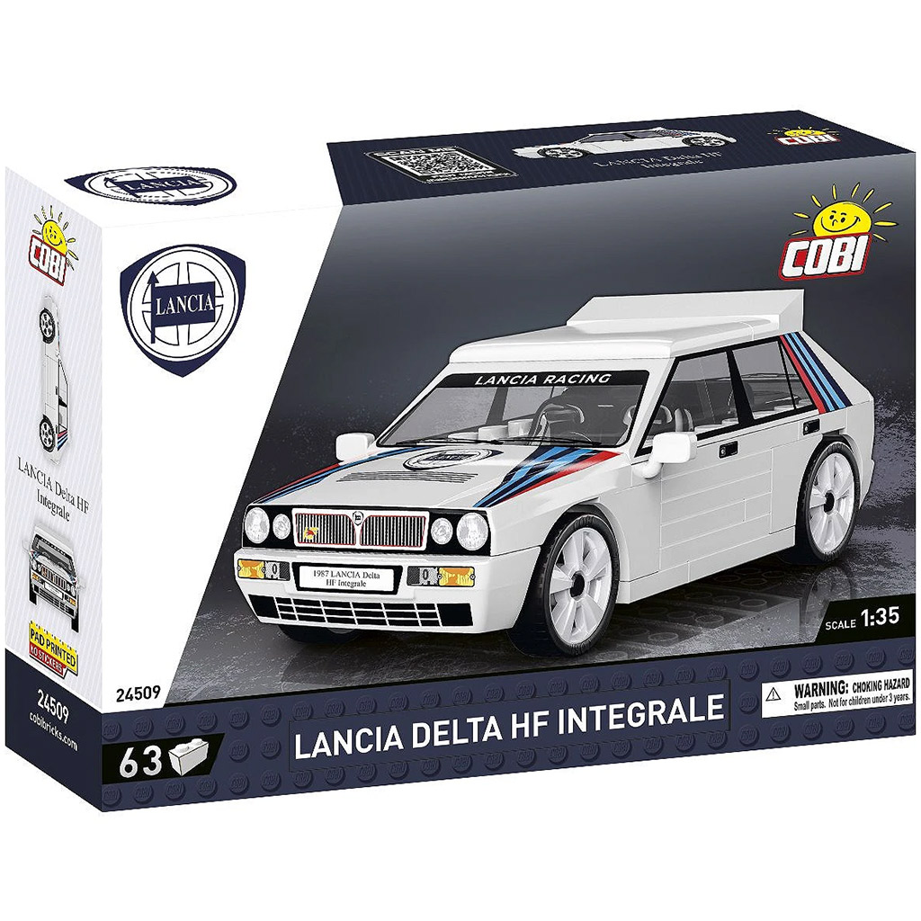 COBI: Lancia Delta HF Integrale autó építőjáték (24509)