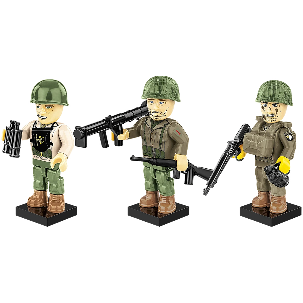 COBI: WWII D nap 1944. június 6. figura szett (2058) kép 2