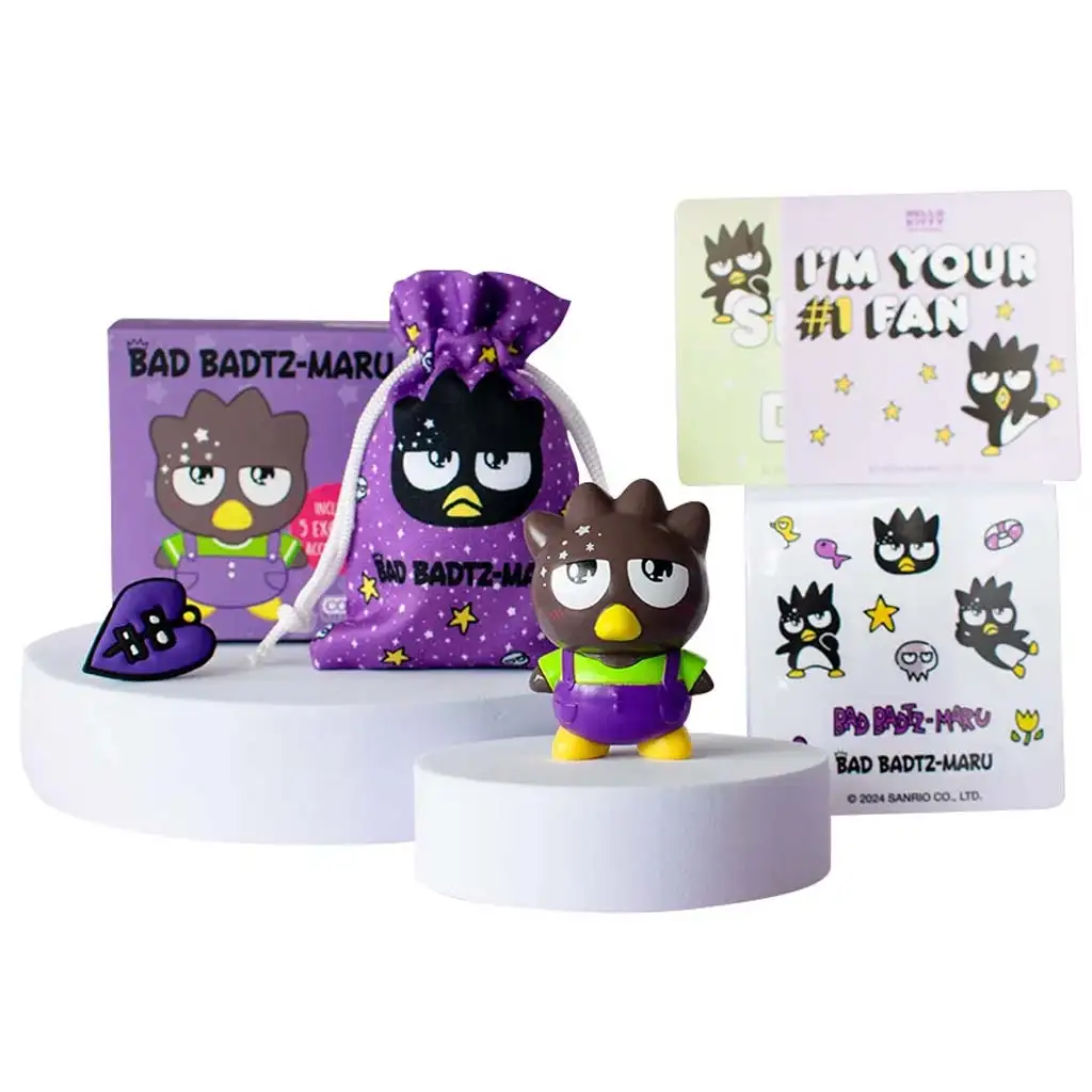 Hello Kitty: Badtzmaru Figura Dobozban kiegészítőkkel 6cm