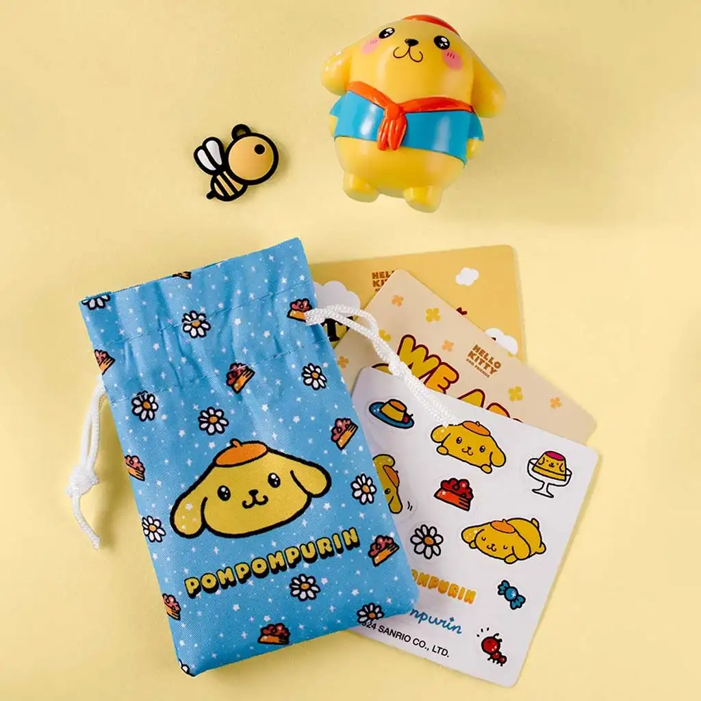 Hello Kitty: Pompompurin Figura Dobozban kiegészítőkkel 6cm kép 3