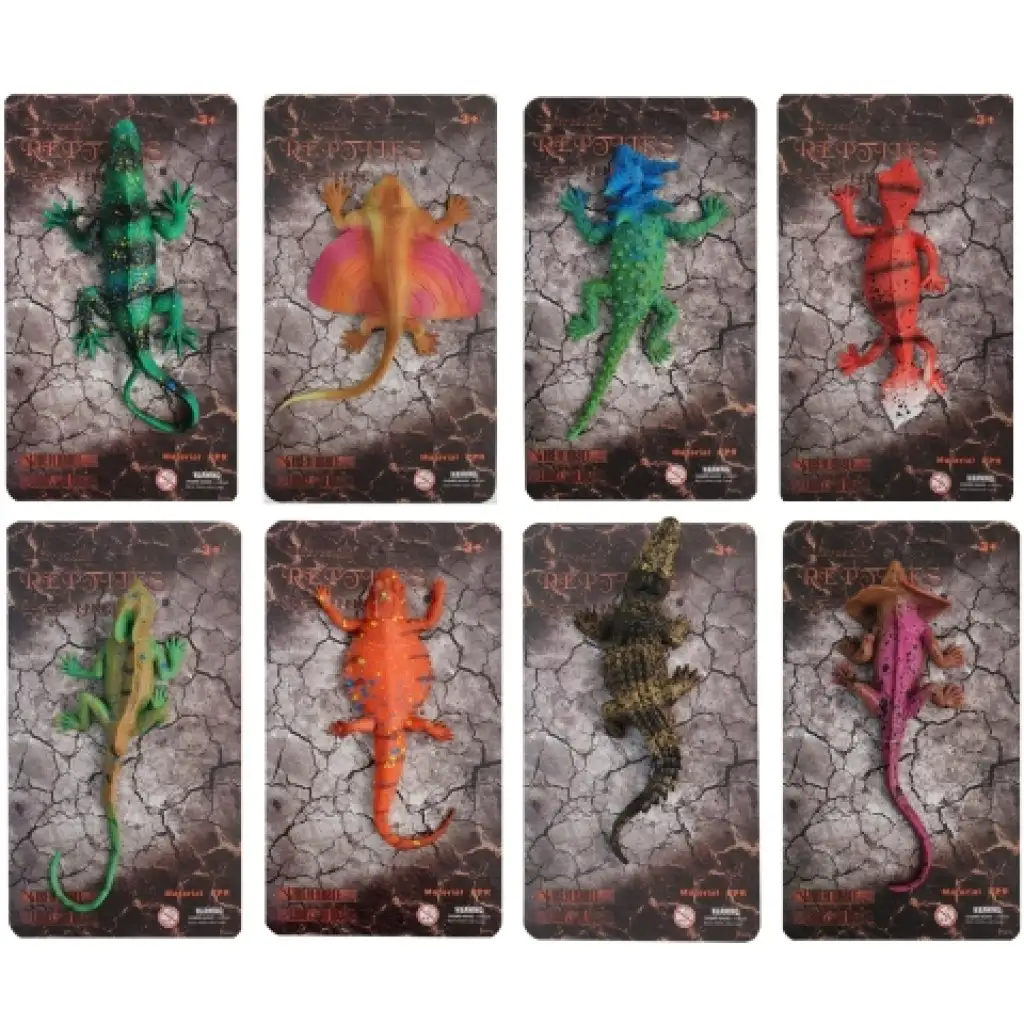 Reptiles hüllő sztreccs figura több változatban