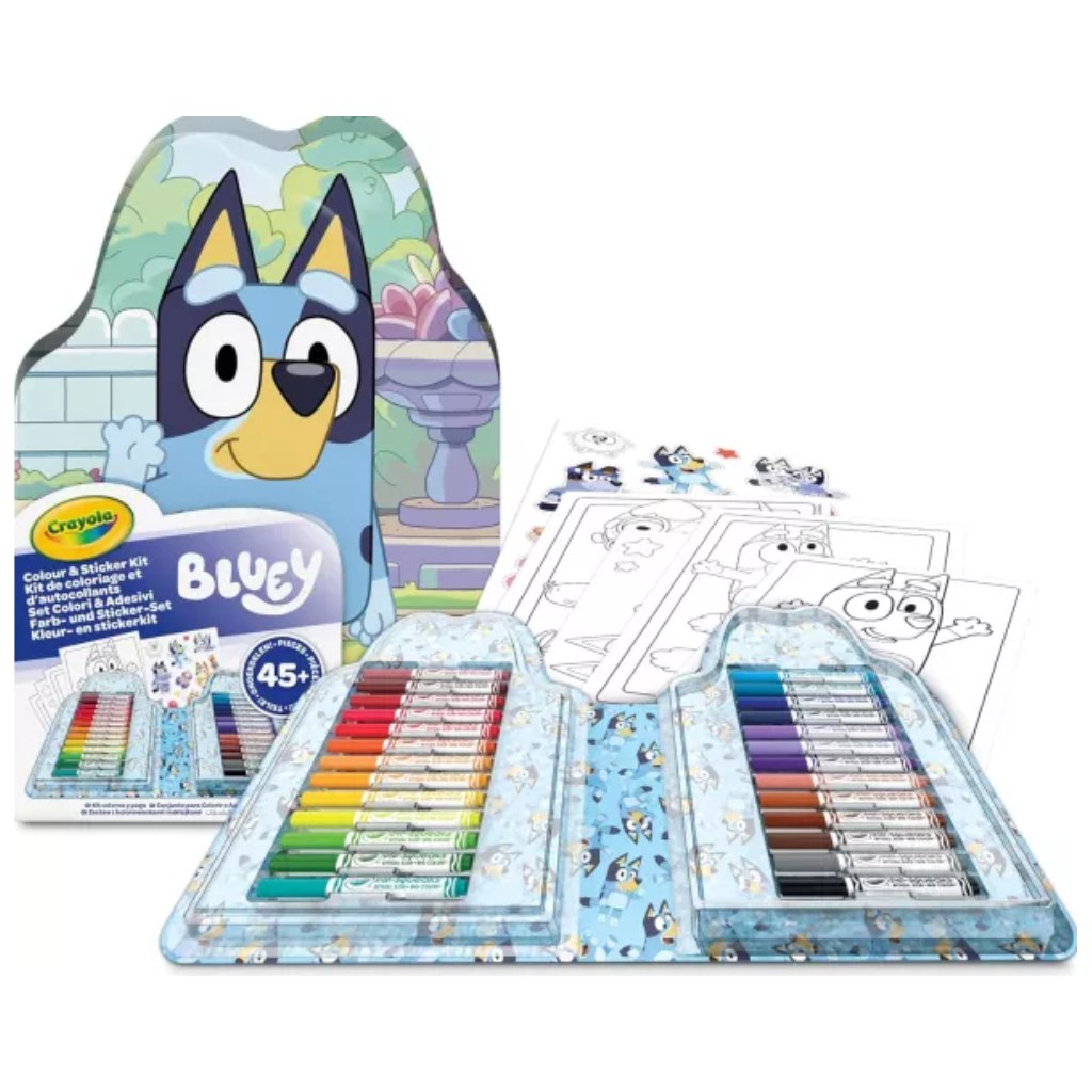 Crayola: Bluey kreatív készlet matricákkal