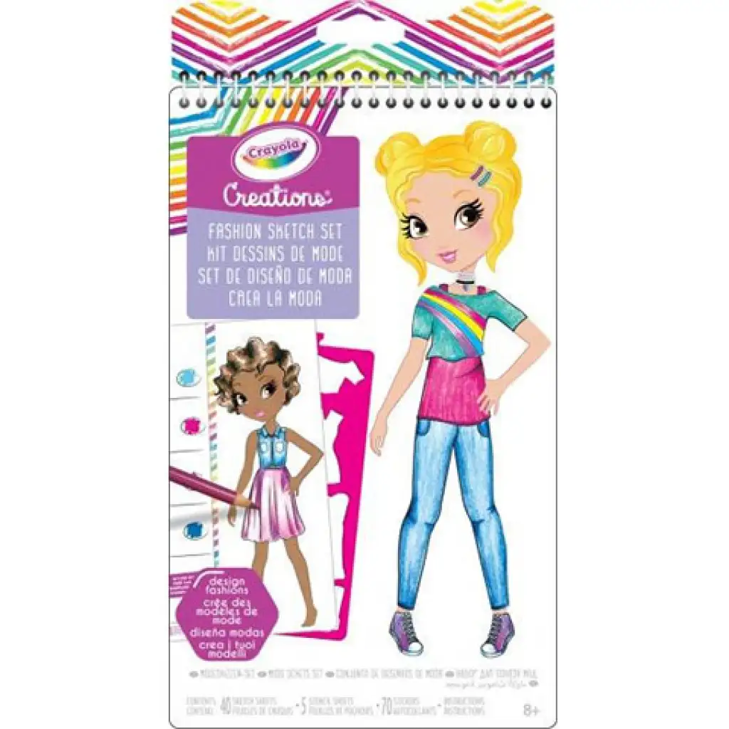 Creations: Kis divattervező rajzkészlet - Crayola