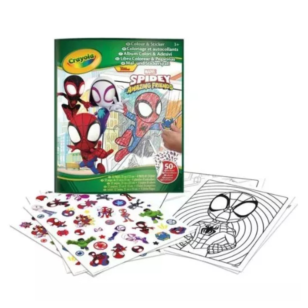 Crayola: Színező matricákkal - Póki