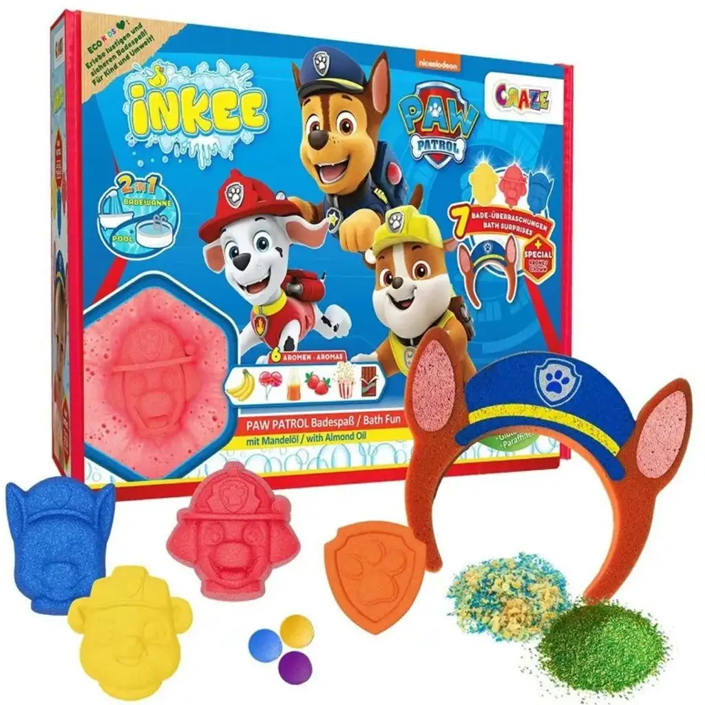 Craze: Inkee Mancs őrjárat nagy vegán fürdőszett kép 2