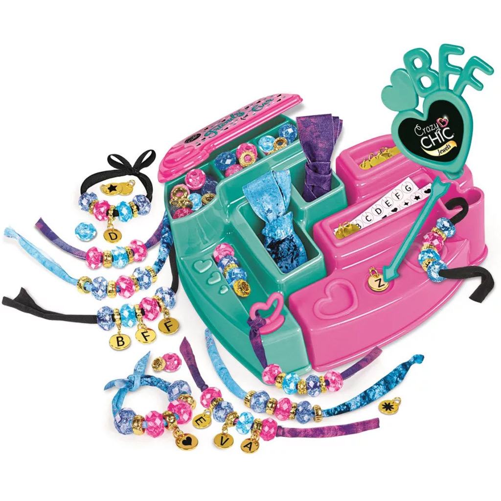 Crazy Chic: BFF ékszerkészítő stúdió kreatív szett - Clementoni kép 2