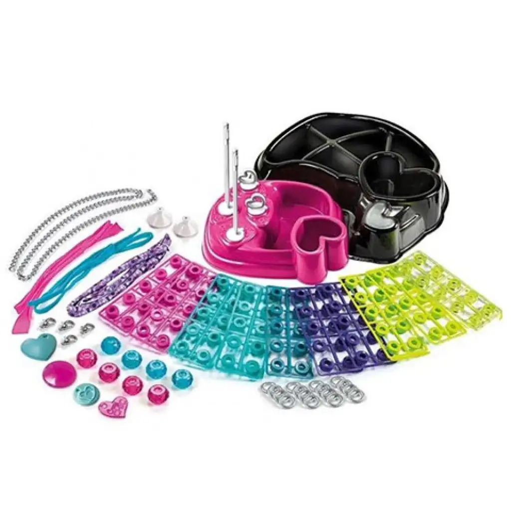 Crazy Chic Multicolour Style karkötő készítő szett - Clementoni kép 3