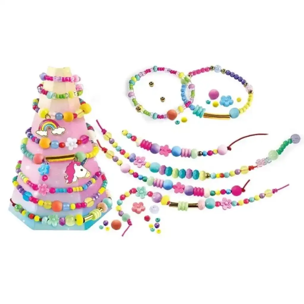 Crazy Chic: Unikornisos karkötő készítő szett - Clementoni kép 2