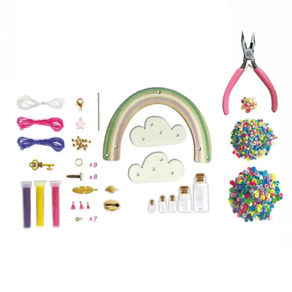 Sycomore: Imádnivaló szivárvány ékszerkészítő szett kép 2