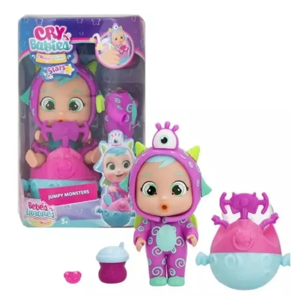 Cry Babies: Magic Tears Stars Jumpy Monsters baba több változatban 1db kép 3
