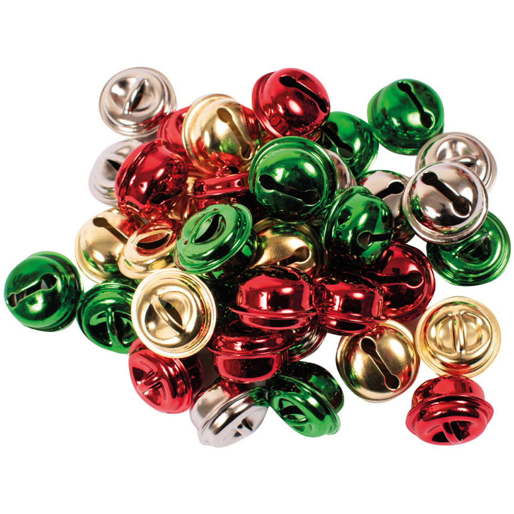 PlayBox: Dekorációs csengő 15mm 40db-os szett