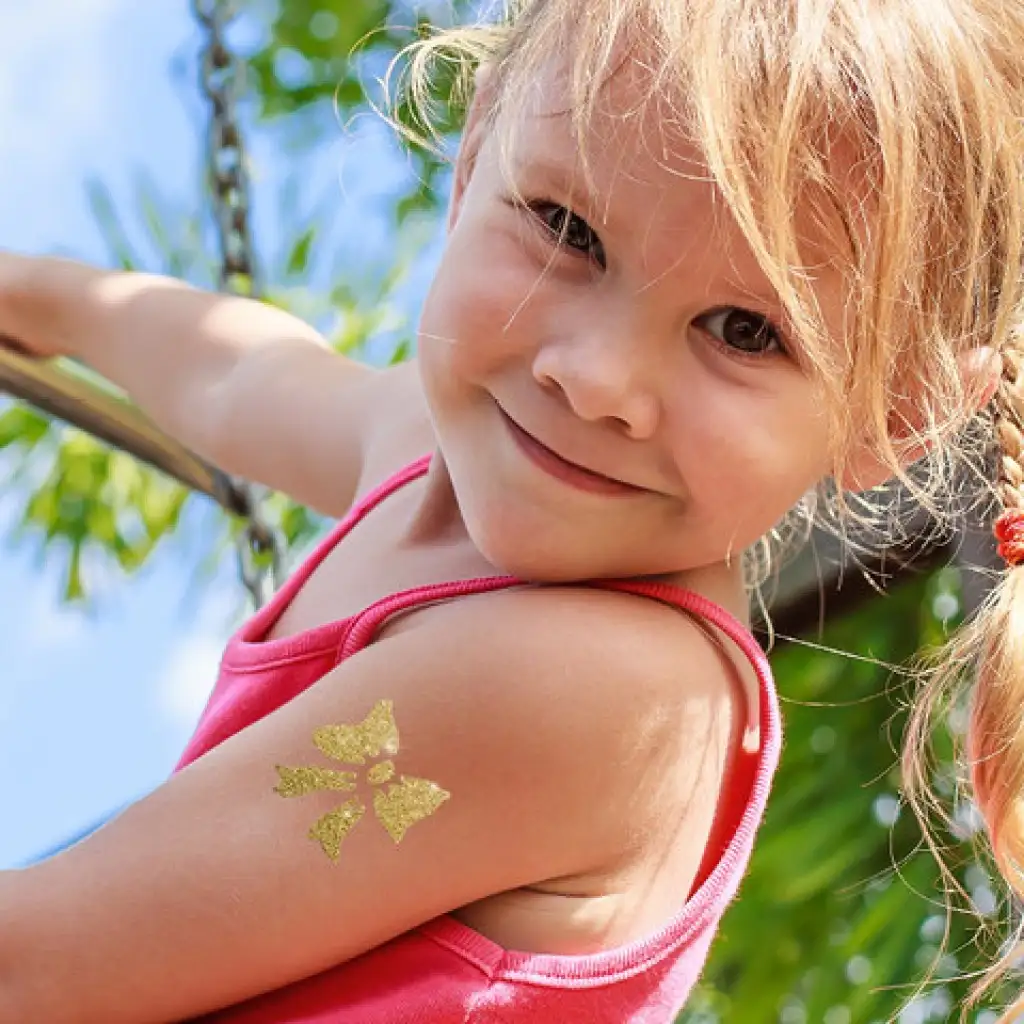 TyToo: Arany színű csillámpor szett 3x2,5ml kép 3