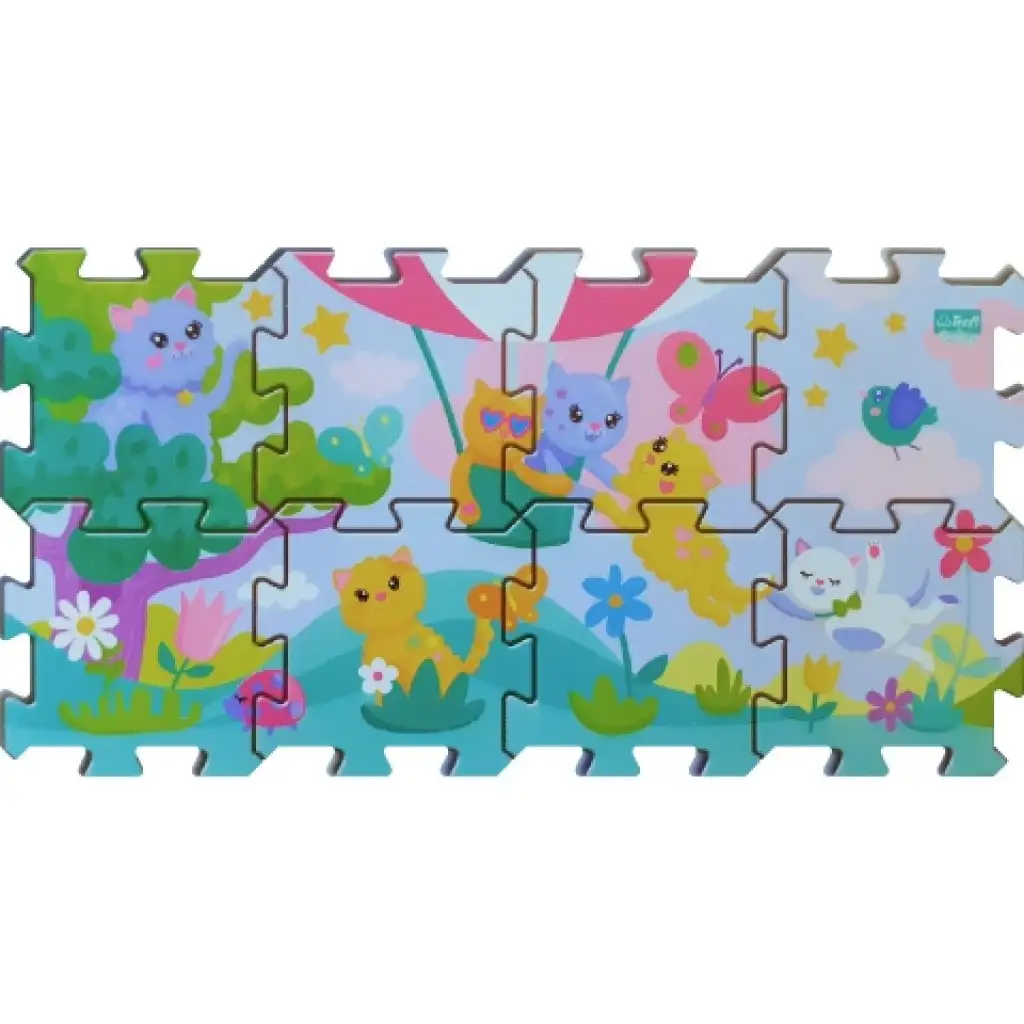 Csintalan cicák szivacs puzzle - Trefl kép 3