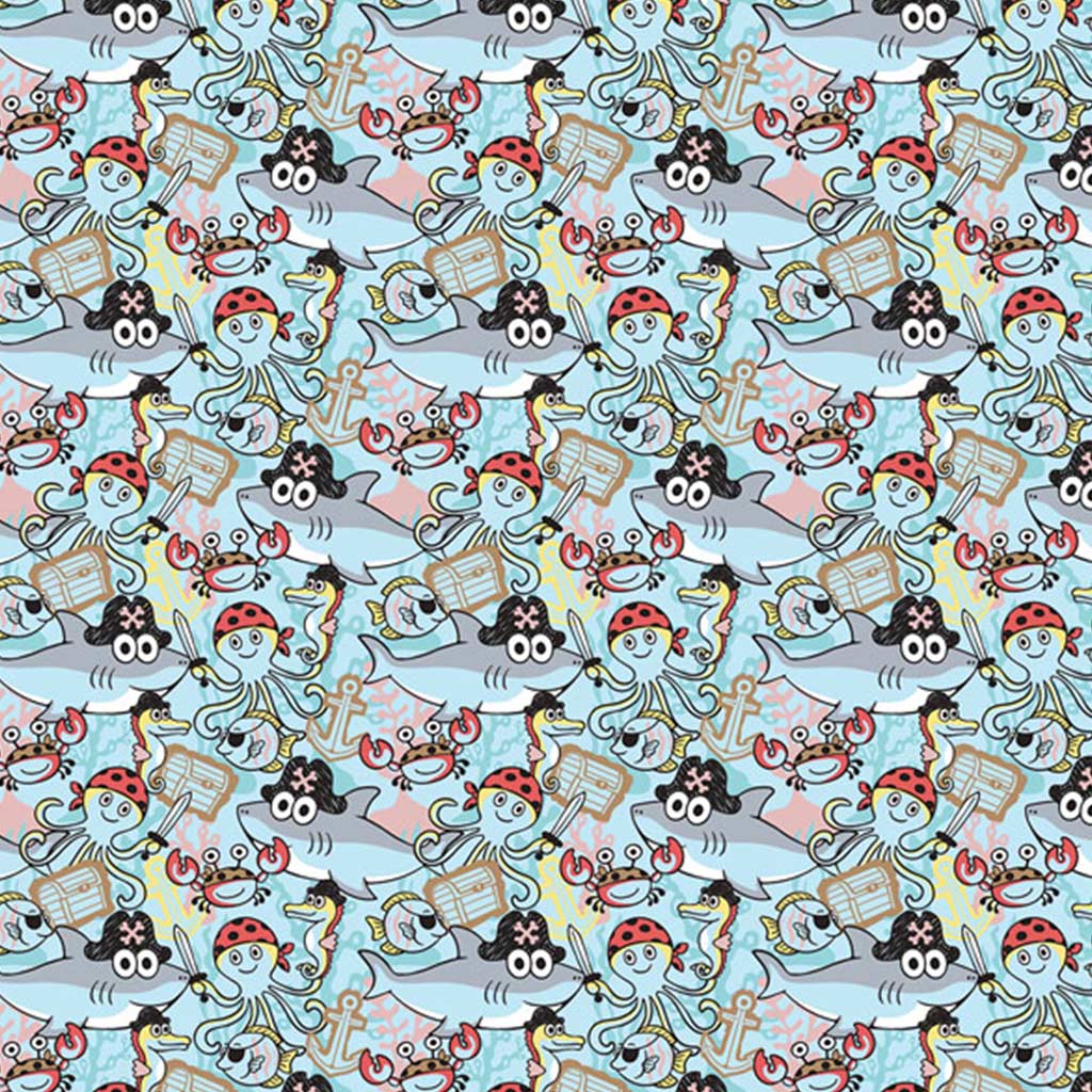 Cardex: Kalózos tengeri kaland csomagolópapír 100x70cm